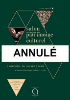 Annulation de l'édition 2020 du salon du patrimoine